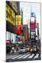 Pedestrian Crossing - Times Square - Manhattan - NYC - United States-Philippe Hugonnard-Mounted Photographic Print