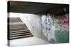 Pedestrian Road Underpass Berlin-Felipe Rodriguez-Stretched Canvas