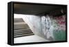 Pedestrian Road Underpass Berlin-Felipe Rodriguez-Framed Stretched Canvas