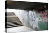 Pedestrian Road Underpass Berlin-Felipe Rodriguez-Stretched Canvas