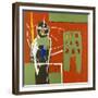 Pedestrian-Jean-Michel Basquiat-Framed Giclee Print