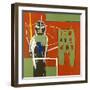 Pedestrian-Jean-Michel Basquiat-Framed Giclee Print