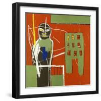 Pedestrian-Jean-Michel Basquiat-Framed Premium Giclee Print