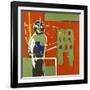 Pedestrian-Jean-Michel Basquiat-Framed Giclee Print