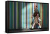 Pedestrian-Bror Johansson-Framed Stretched Canvas