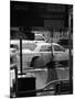 Pedestrians and Traffic Make Their Way Across 56th Street-null-Mounted Premium Photographic Print