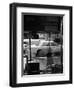 Pedestrians and Traffic Make Their Way Across 56th Street-null-Framed Premium Photographic Print