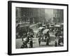 Pedestrians and Traffic, Victoria Street, London, April 1912-null-Framed Photographic Print