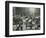 Pedestrians and Traffic, Victoria Street, London, April 1912-null-Framed Photographic Print