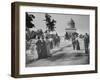 Pedestrians and Wagon Travelers near Grant's Tomb-null-Framed Photographic Print