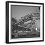 Pedestrians Cross Virginia Street as the Arch That Proclaims Reno: the Biggest Little City-null-Framed Premium Photographic Print