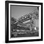 Pedestrians Cross Virginia Street as the Arch That Proclaims Reno: the Biggest Little City-null-Framed Photographic Print