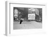 Pedestrians Walking Through Heavy Snow at Night in New York City, December 26-27, 1947-Al Fenn-Framed Photographic Print