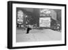 Pedestrians Walking Through Heavy Snow at Night in New York City, December 26-27, 1947-Al Fenn-Framed Photographic Print