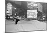 Pedestrians Walking Through Heavy Snow at Night in New York City, December 26-27, 1947-Al Fenn-Mounted Photographic Print