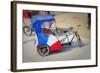 Pedicab In Paris-Cora Niele-Framed Giclee Print