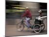 Pedicab in Pioneer Square, Seattle, Washington, USA-Merrill Images-Mounted Photographic Print