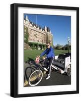 Pedicab, Victoria, British Columbia, Canada-Alison Wright-Framed Photographic Print