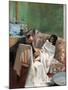 Pedicure-Edgar Degas-Mounted Art Print