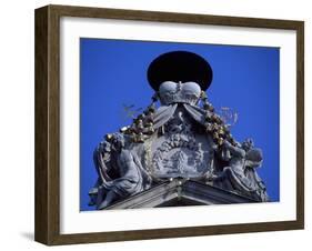 Pediment of Primate's Palace-null-Framed Giclee Print
