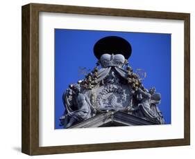 Pediment of Primate's Palace-null-Framed Giclee Print