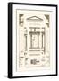Pediment of Temple at Assisi-J. Buhlmann-Framed Art Print