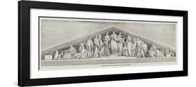 Pediment of the Great Western Royal Hotel, Paddington-null-Framed Giclee Print