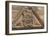 Pediment with Crest-null-Framed Giclee Print