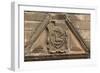 Pediment with Crest-null-Framed Giclee Print