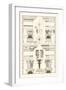 Pediments of the Renaissance-J. Buhlmann-Framed Art Print