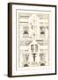 Pediments of the Renaissance-J. Buhlmann-Framed Art Print