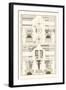 Pediments of the Renaissance-J. Buhlmann-Framed Art Print