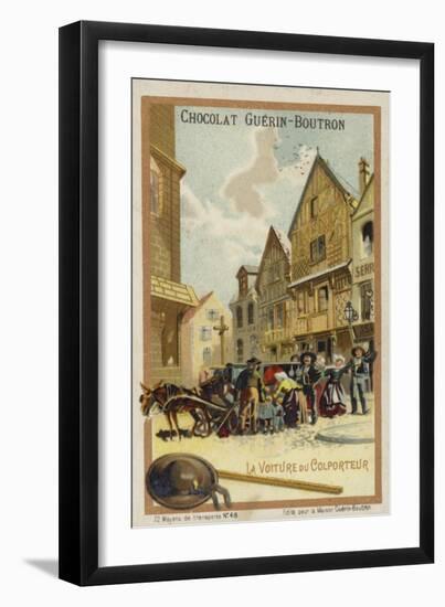 Pedlar's Wagon-null-Framed Premium Giclee Print