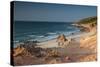 Pedra Furada Near Jericoacoara, at Sunset-Alex Saberi-Stretched Canvas