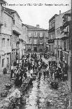 The Plaza Marques De Aranda, Villagarcia, Spain, Early 20th Century-Pedro Abad Abalo-Framed Premium Giclee Print