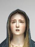 Virgin of Sorrows Mater Dolorosa (Polychromed Wood, Glass & Animal Hair)-Pedro De Mena-Giclee Print