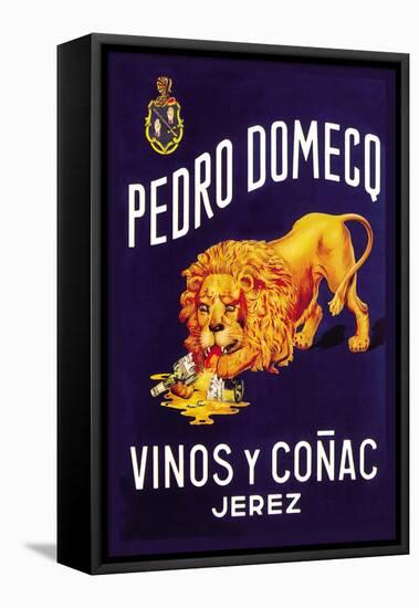 Pedro Domeco Vinos y Conac Jerez-null-Framed Stretched Canvas
