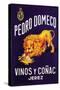 Pedro Domeco Vinos y Conac Jerez-null-Stretched Canvas