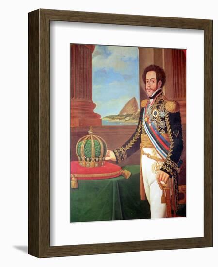 Pedro I Emperor of Brazil, 1825-Henrique Jose Da Silva-Framed Giclee Print