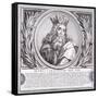 Pedro I of Portugal (Litho)-null-Framed Stretched Canvas