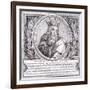 Pedro I of Portugal (Litho)-null-Framed Giclee Print