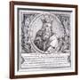 Pedro I of Portugal (Litho)-null-Framed Giclee Print