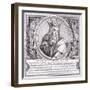 Pedro I of Portugal (Litho)-null-Framed Giclee Print