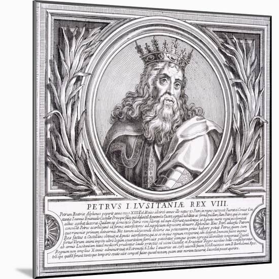 Pedro I of Portugal (Litho)-null-Mounted Giclee Print