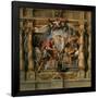 Pedro Pablo Rubens / 'Abraham offers tithe to Melchizedek', 1625-1626, Flemish School, Oil on pa...-PETER PAUL RUBENS-Framed Poster