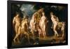 Pedro Pablo Rubens / 'The Judgement of Paris', ca. 1606, Flemish School, Oil on panel, 89 cm x ...-PETER PAUL RUBENS-Framed Poster