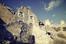 Belchite Village Destroyed in a Bombing during the Spanish Civil War, Saragossa, Aragon, Spain-pedrosala-Photographic Print