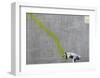 Pee-Banksy-Framed Giclee Print