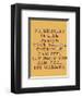 Peeing Your Pants-null-Framed Giclee Print