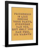 Peeing Your Pants-null-Framed Giclee Print